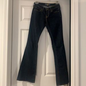 Lucky brand 00/24 size Charlie flare denim jeans